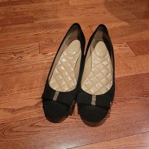 Michael Kors Black Suede 2" Pumps